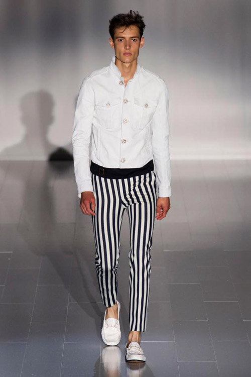 Menswear: Maritime style for Spring-Summer 2015 by Gucci