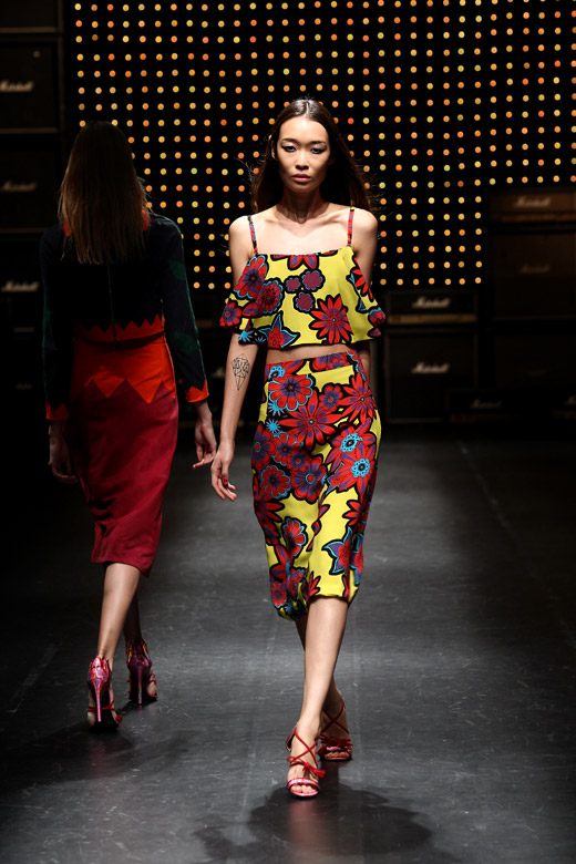 Flowers and bright colors for Spring-Summer 2015 by House of Holland