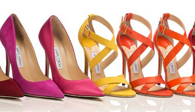 Tailor-made designer shoes by Jimmy Choo