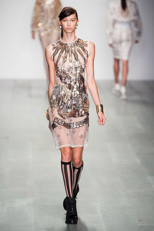 KTZ presents Spring/Summer 2015 during the Fashion Week London