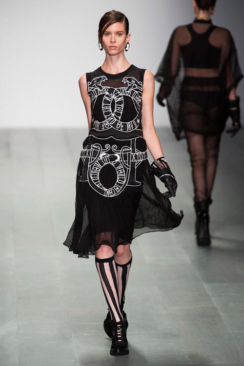 KTZ presents Spring/Summer 2015 during the Fashion Week London