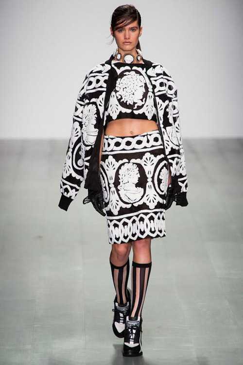 KTZ presents Spring/Summer 2015 during the Fashion Week London