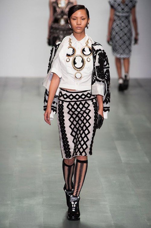 KTZ presents Spring/Summer 2015 during the Fashion Week London