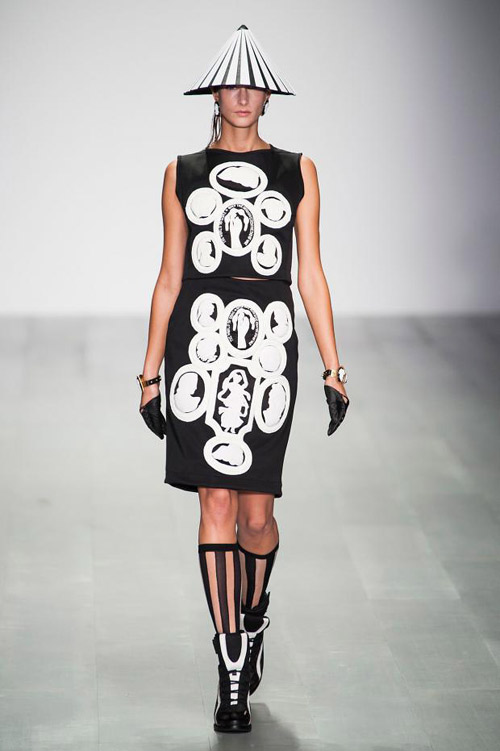 KTZ presents Spring/Summer 2015 during the Fashion Week London