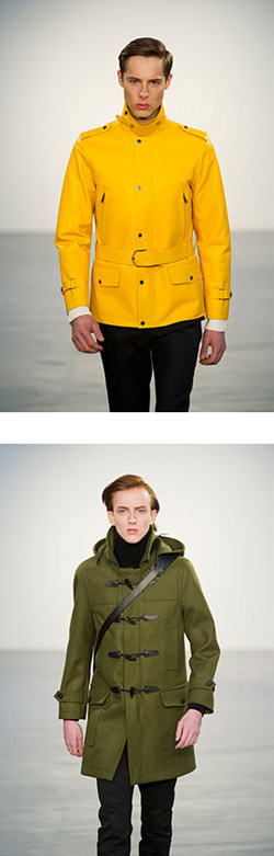 You can see the Spring 2015 collection by Alan Taylor at London Collections: Mens