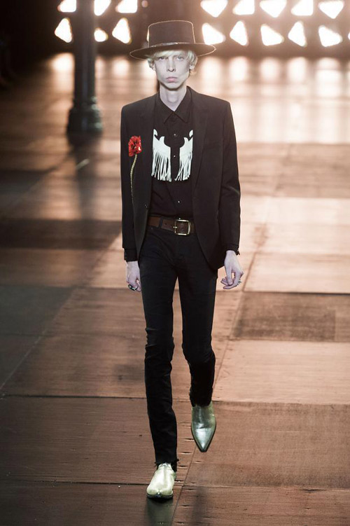 Menswear: Saint Laurent Spring 2015