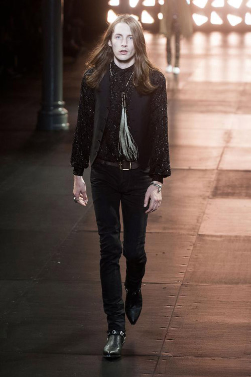 Menswear: Saint Laurent Spring 2015