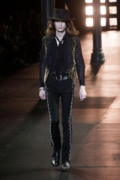 Menswear: Saint Laurent Spring 2015