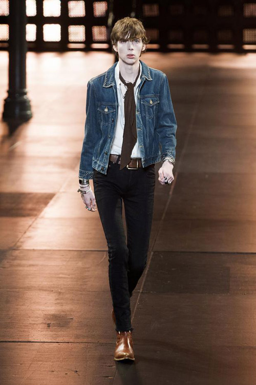 Menswear: Saint Laurent Spring 2015