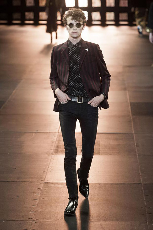 Menswear: Saint Laurent Spring 2015