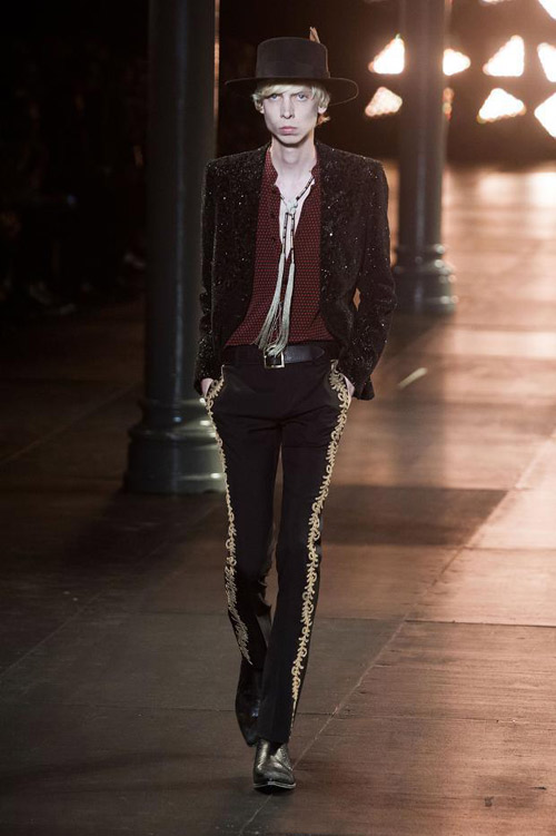 Menswear: Saint Laurent Spring 2015