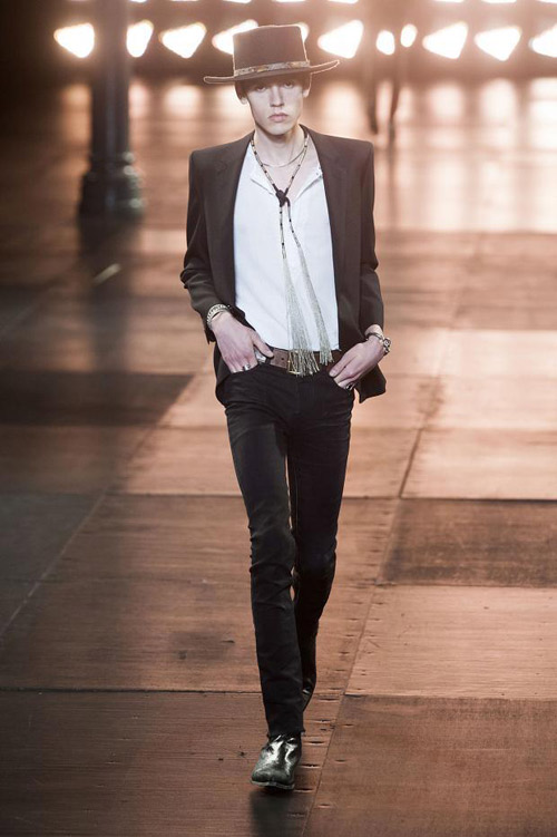 Menswear: Saint Laurent Spring 2015