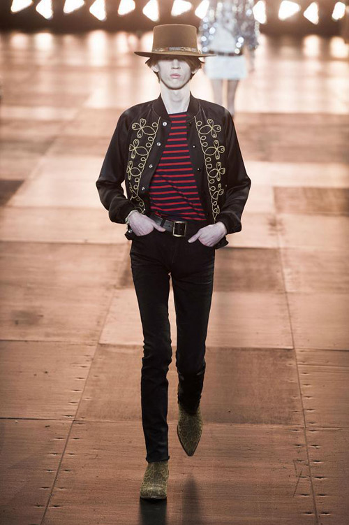 Menswear: Saint Laurent Spring 2015