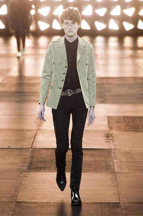 Menswear: Saint Laurent Spring 2015