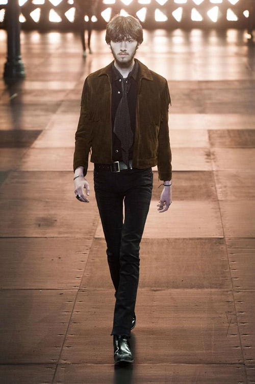 Menswear: Saint Laurent Spring 2015