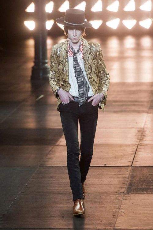 Menswear: Saint Laurent Spring 2015