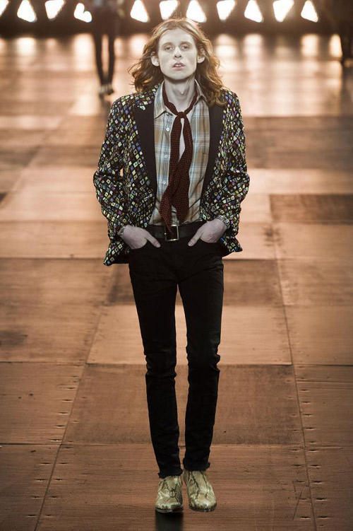 Menswear: Saint Laurent Spring 2015