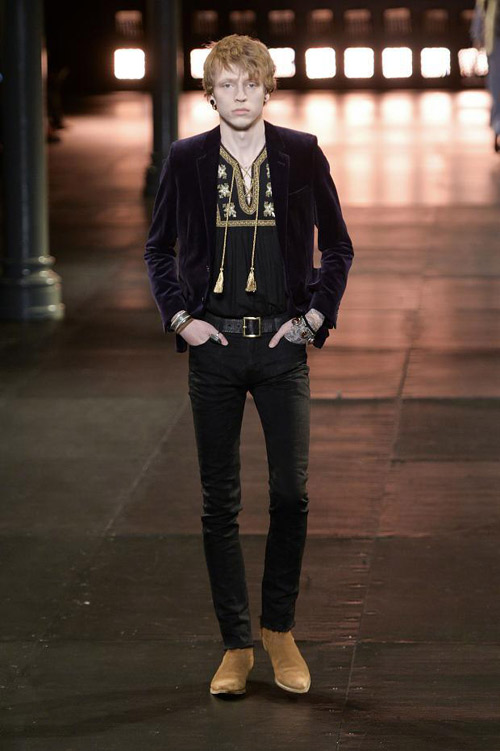 Menswear: Saint Laurent Spring 2015