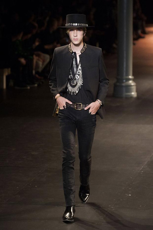 Menswear: Saint Laurent Spring 2015