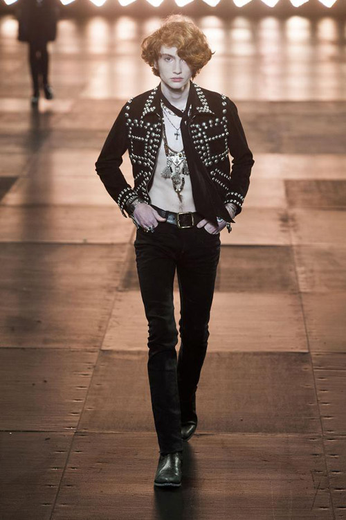 Menswear: Saint Laurent Spring 2015