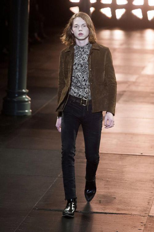 Menswear: Saint Laurent Spring 2015