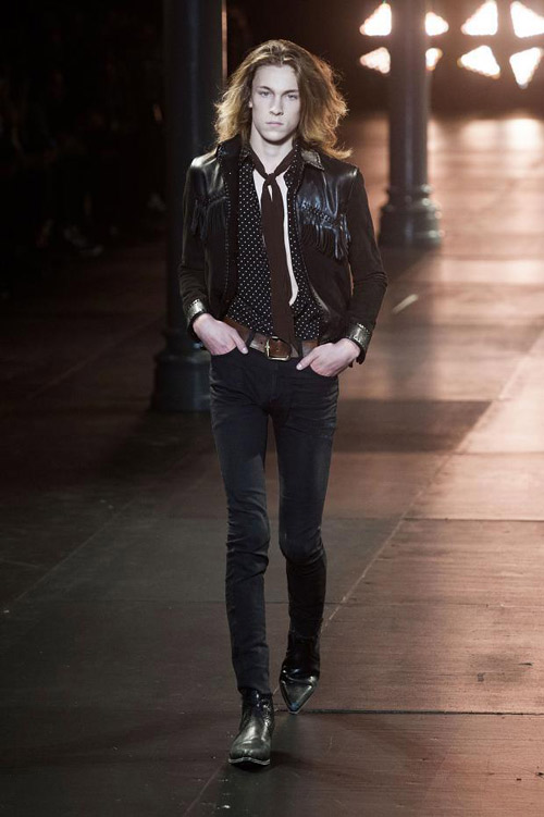 Menswear: Saint Laurent Spring 2015