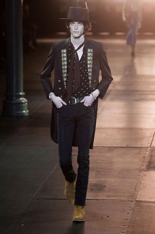 Menswear: Saint Laurent Spring 2015