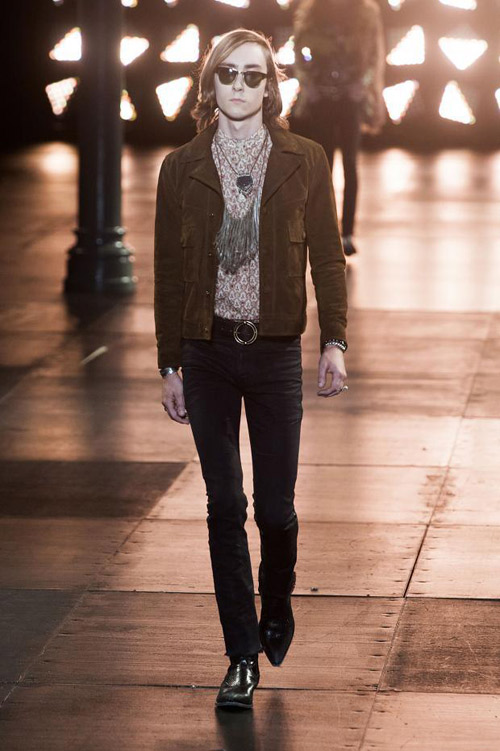 Menswear: Saint Laurent Spring 2015