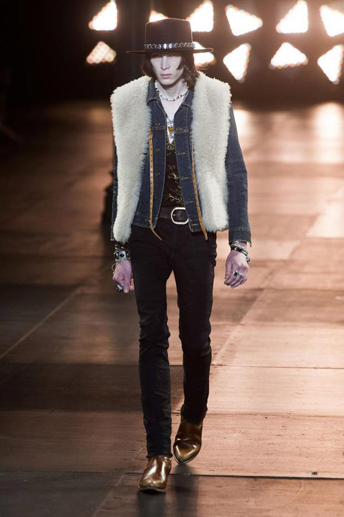 Menswear: Saint Laurent Spring 2015