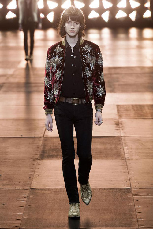 Saint Laurent Spring 2015 Menswear Fashion Show