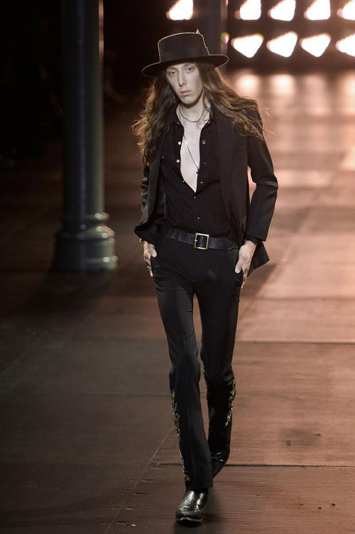 Menswear: Saint Laurent Spring 2015