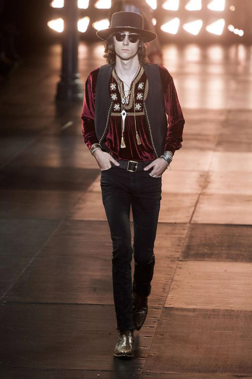 Menswear: Saint Laurent Spring 2015