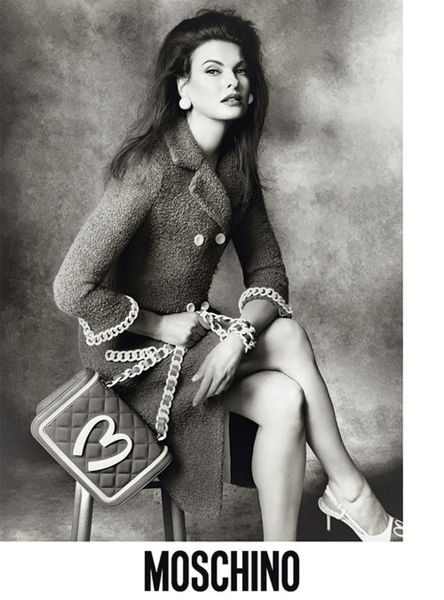 Linda Evangelista is the new face of Moschino