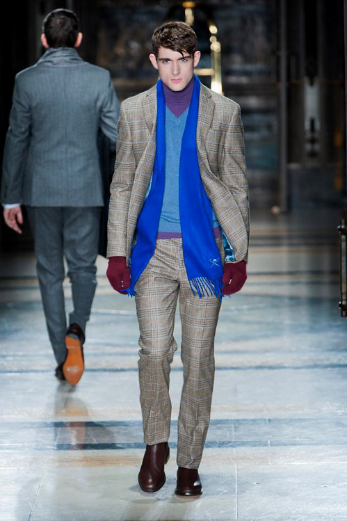 Hackett London with Spring-Summer 2015 menswear collection at London Collections: Men