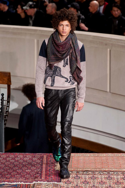 British fashion house Paul Smith with Spring-Summer 2015 collection at London Collections: Men