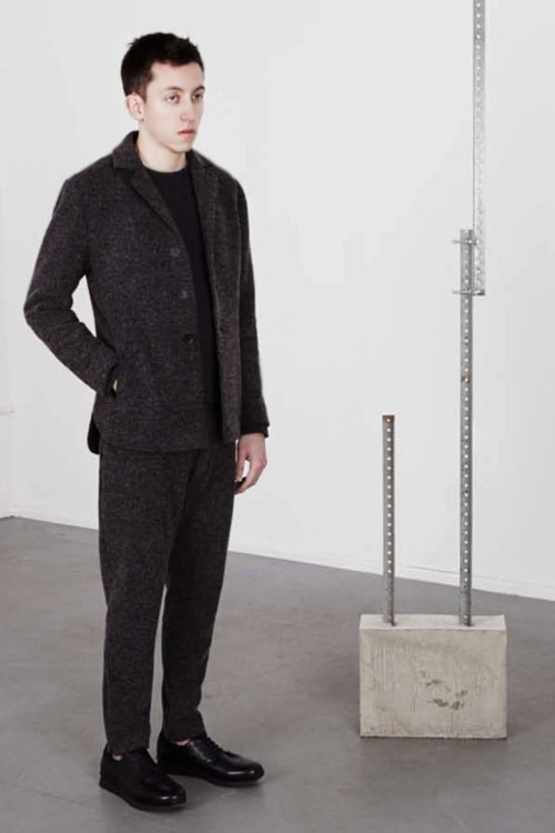 British menswear label Peir Wu presents Spring-Summer 2015 collection at London Collections: Men