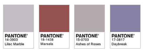 The color of Spring/Summer 2015: Marsala
