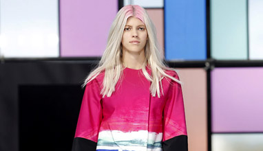 Colorful is the new black: Maxime Simoens Spring-Summer 2015 collection