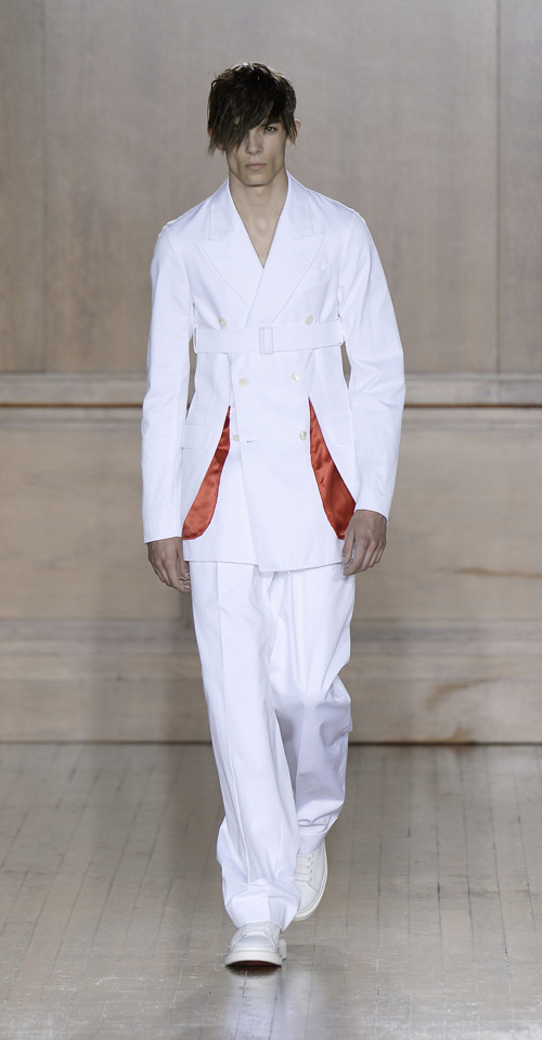 Alexander McQueen Spring/Summer 2015 menswear collection