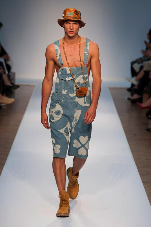 Menswear: Moschino Spring-Summer 2015 collection