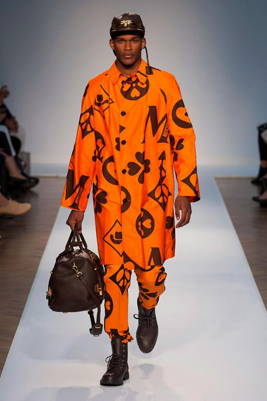 Menswear: Moschino Spring-Summer 2015 collection