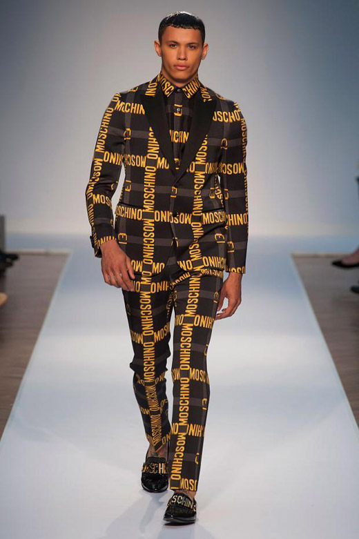 Menswear: Moschino Spring-Summer 2015 