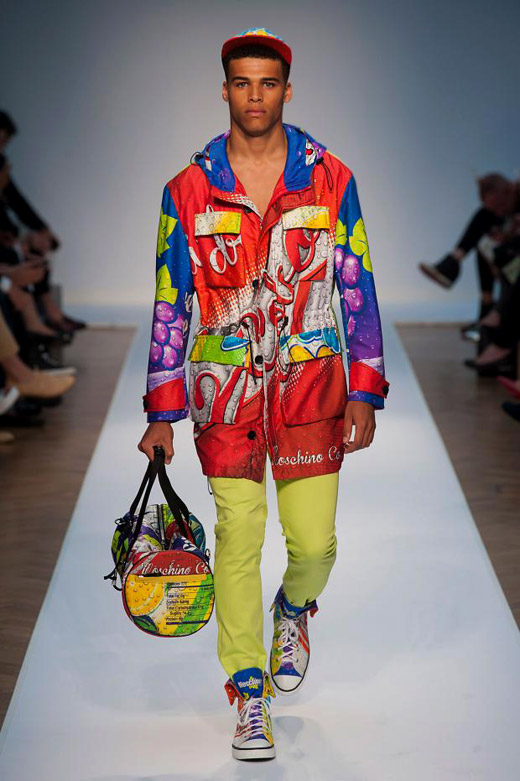 Menswear: Moschino Spring-Summer 2015 collection