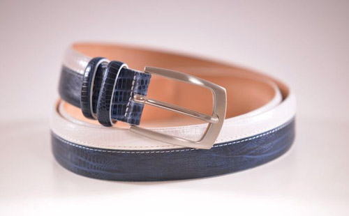 Bikini, handbags and leather belts by Italian brand Elena
