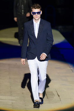 Mens suits by Philipp Plein for Spring/Summer 2015