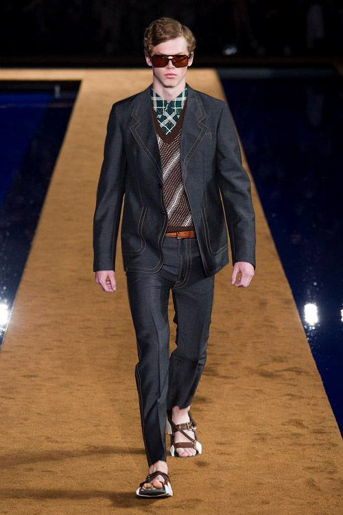 Prada Spring-Summer 2015 menswear collection at Milan Fashion Week