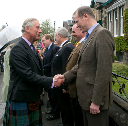 Robert Nobles men's fabrics - designed and woven in Scotland