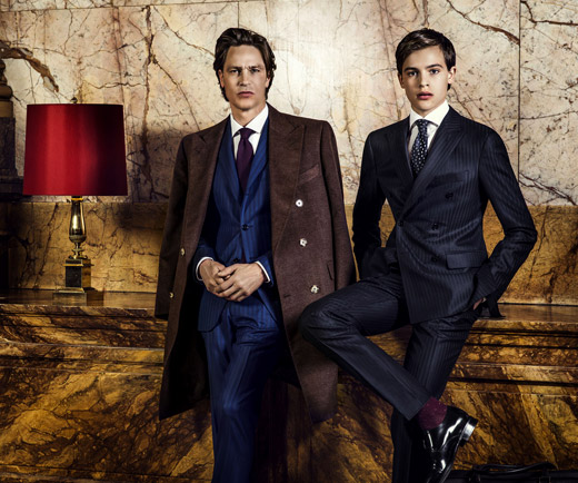 Scabal Fall-Winter 2014/2015 men's suits - right for your generation