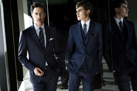 Scabal Fall-Winter 2014/2015 men's suits - right for your generation