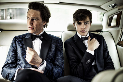 Scabal Fall-Winter 2014/2015 men's suits - right for your generation